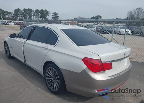 2011 BMW 740Li from USA, damaged, VIN WBAKB4C59BC574080